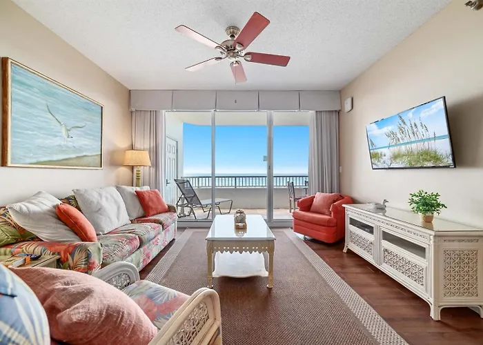 Club D-407 New! Beachfront 2bed2 Bath-luxury Resort-amenities-sleeps 6